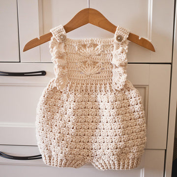 White Lily Romper