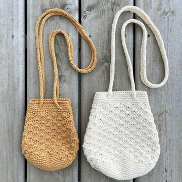 Rosette Drawstring Bag