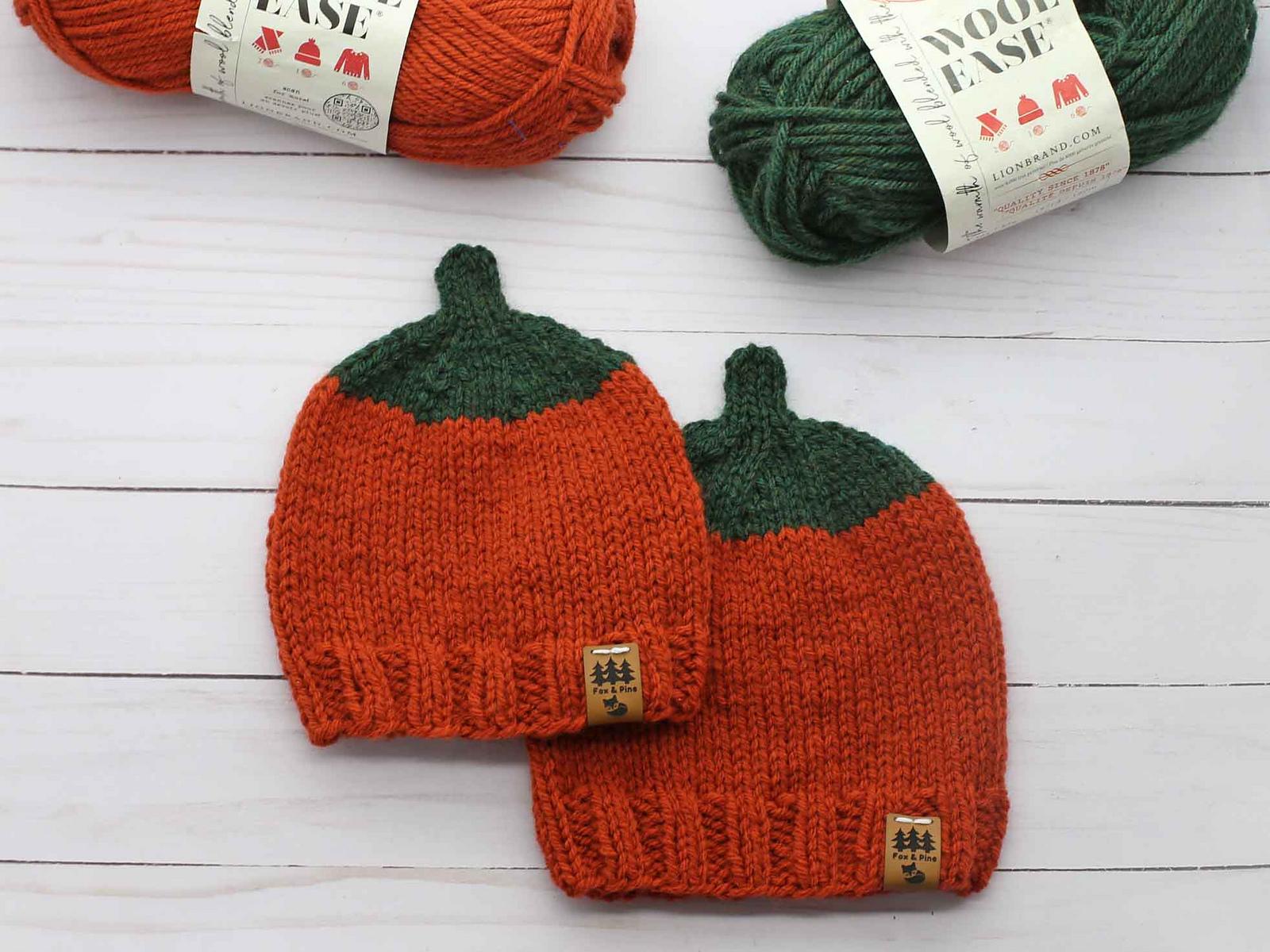Fall Pumpkin Hat