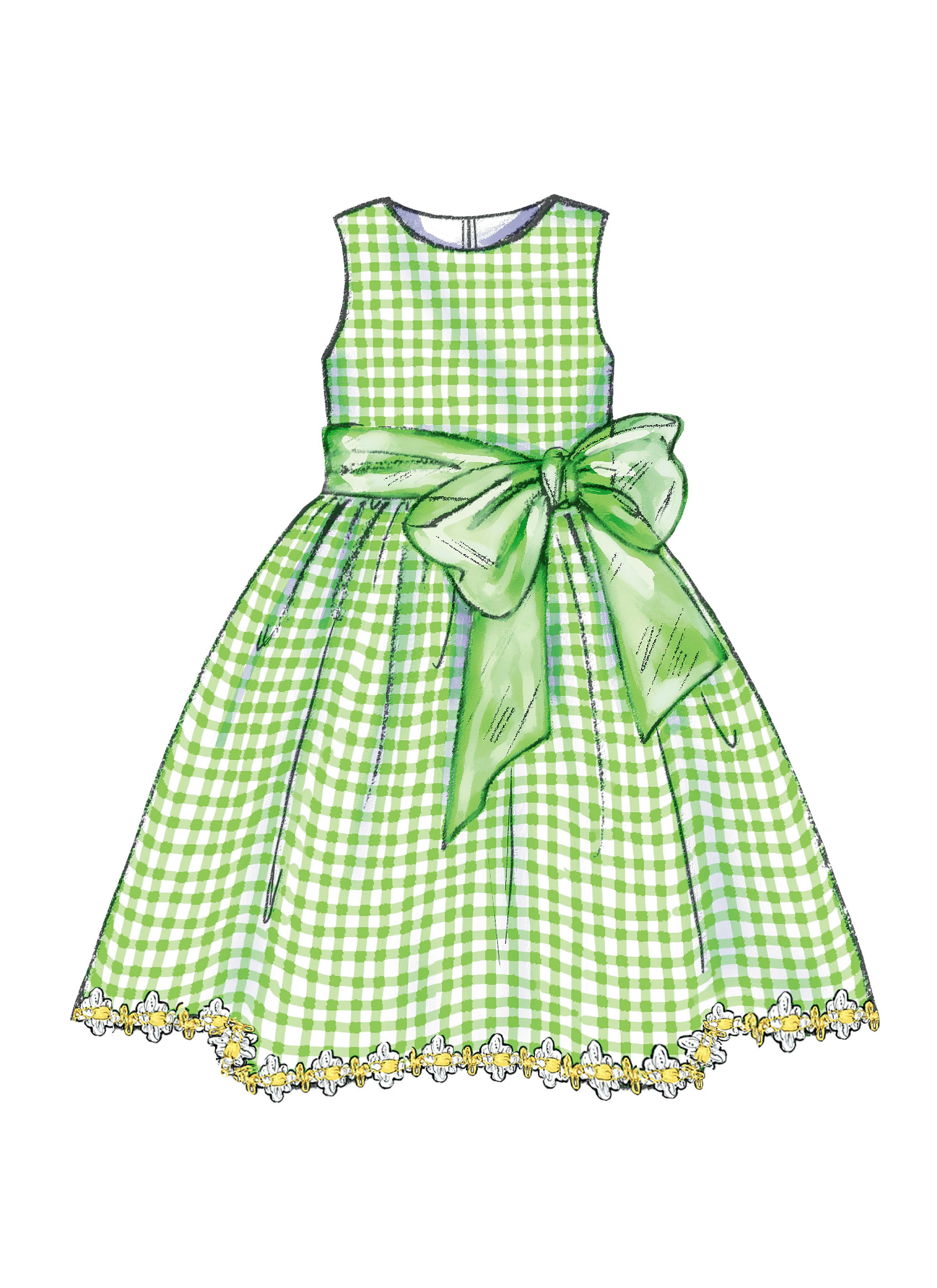 Butterick Children's/Girls' Dress B3350 - Sewing Pattern