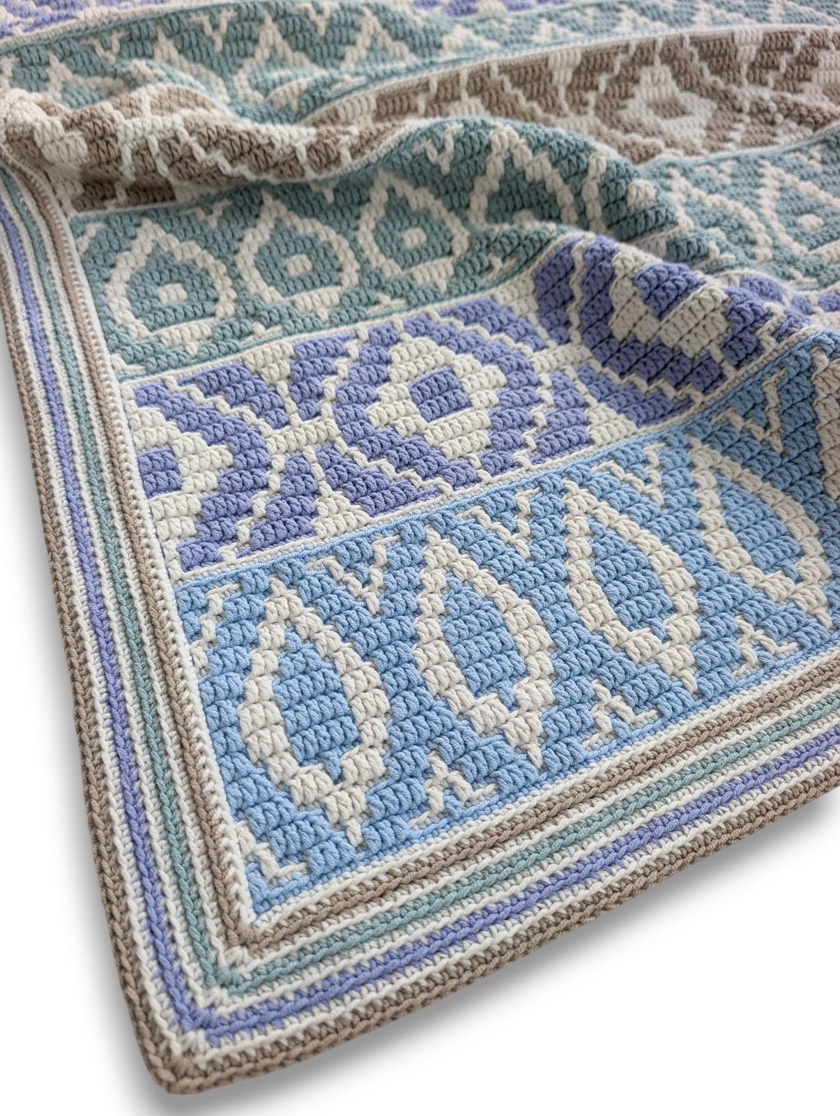 Fjordlight Mosaic Blanket