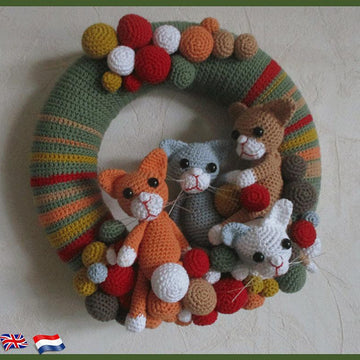 Cat Wreath/Katzen Kranz