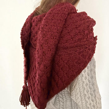 The Trellis Hooded Scarf
