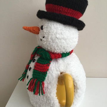 Mr Snowman tea cosy