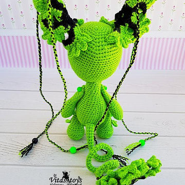 Crochet Cute Alien Girl