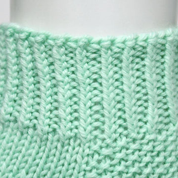 Green Apple Socks - Toe Up (DK)