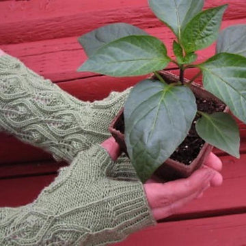 Olericulture Fingerless Gloves