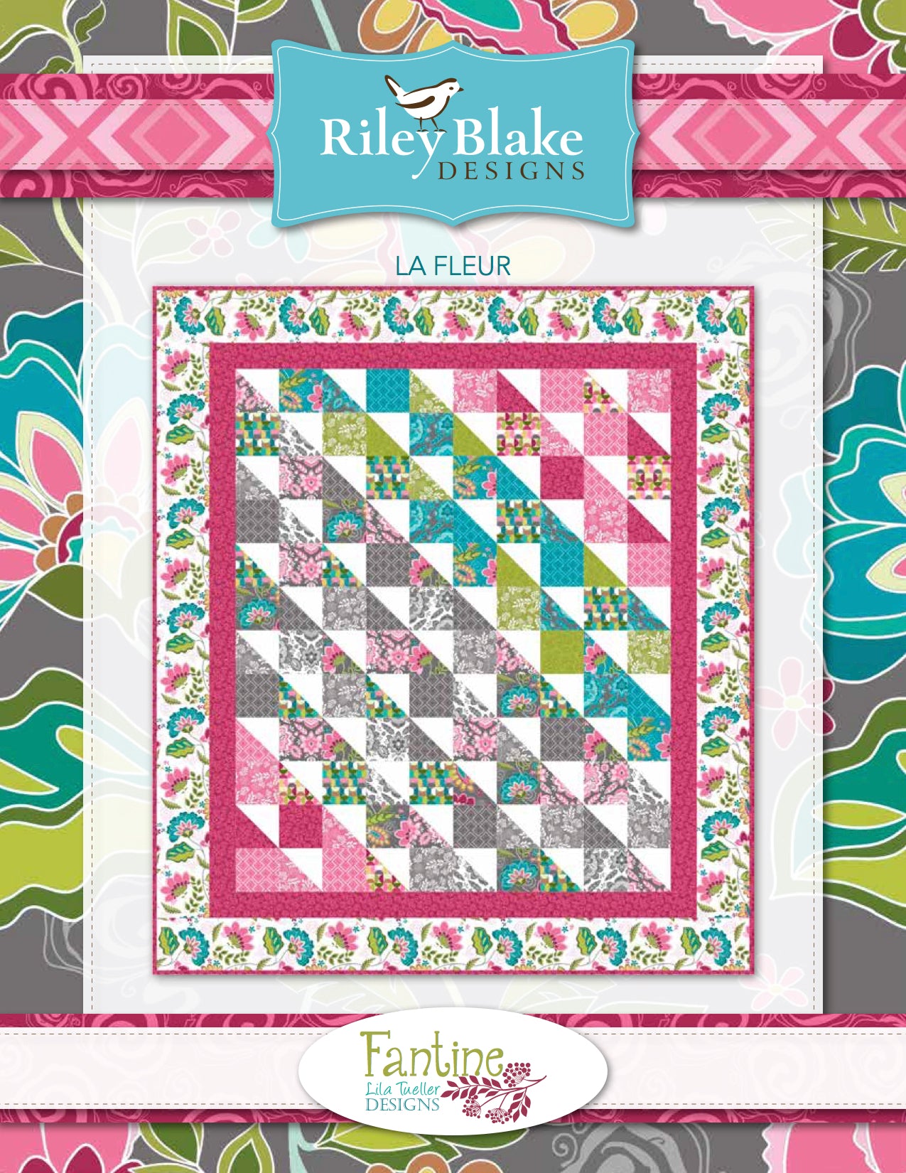 Riley Blake La Fleur - Downloadable PDF