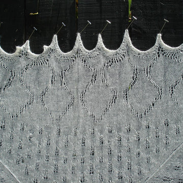 Tin Shed Yarns Kaipara Valley Lace Shawl