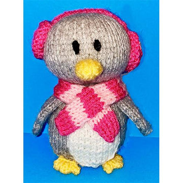 Penny Penguin orange cover /14cm Christmas toy