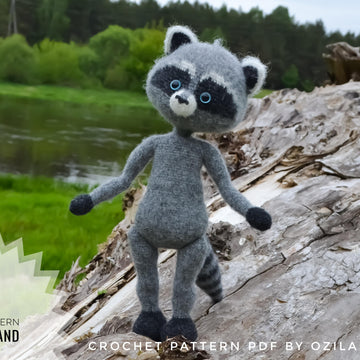 Candy the raccoon toy