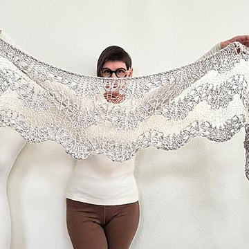 Shining shawl