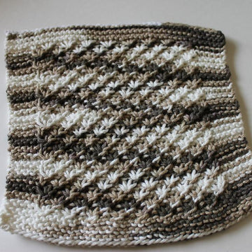 Star Stitch Dishcloth