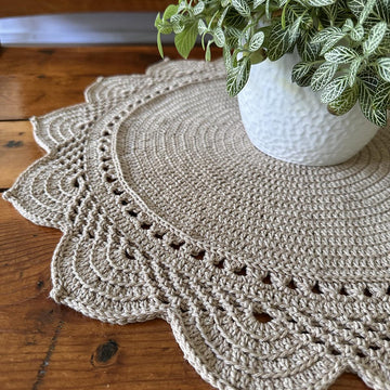 Aster Crochet Rug and Doily Pattern