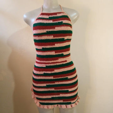 Tetris Crochet Dress