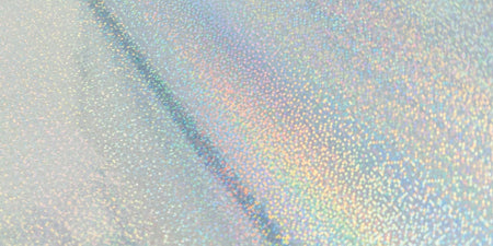 Artdeco Creations Couture Creations Foil 5"X16.4' - Silver - Iridescent Digital Pattern
