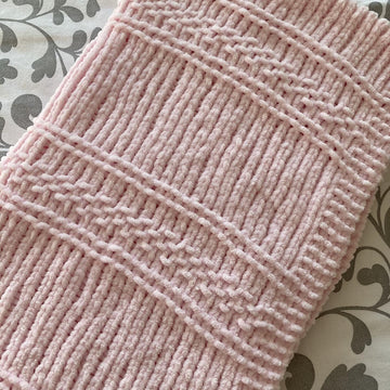 Lightweight Chunky Baby Blanket