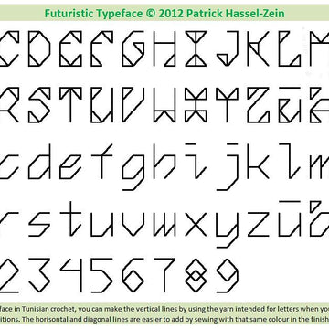 Futuristic Typeface