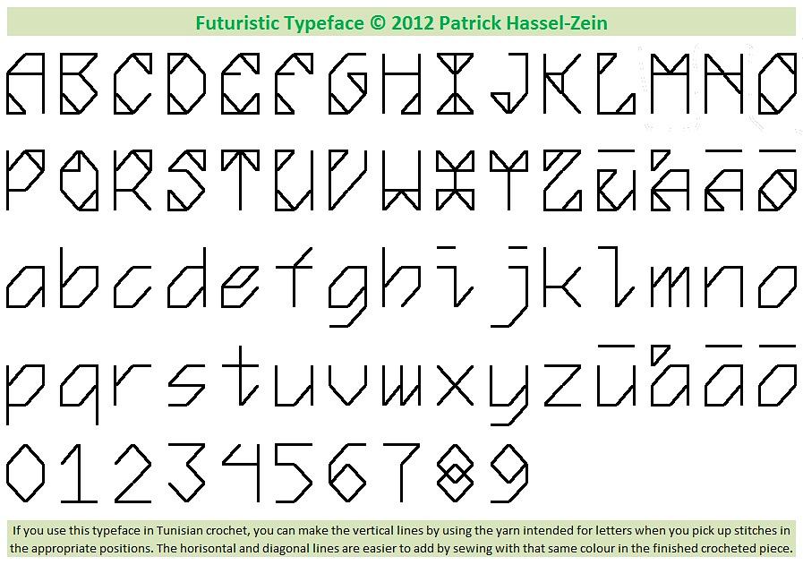 Futuristic Typeface