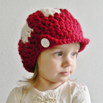 Peppermint Swirl Cap