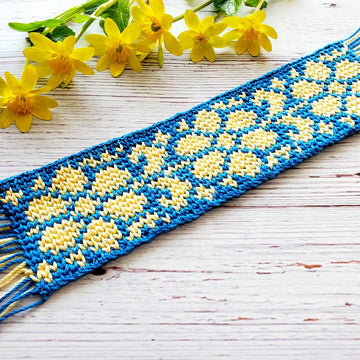 Ukraine Flower Bookmark