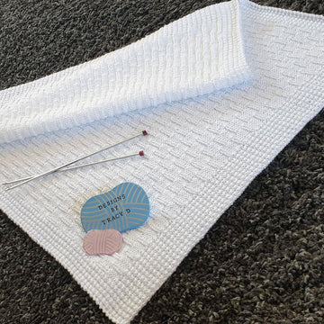 Baby Blanket knitting pattern 'Zack'