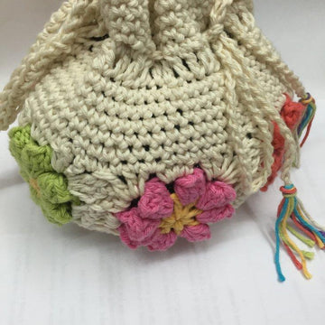 Flower gilet & bag
