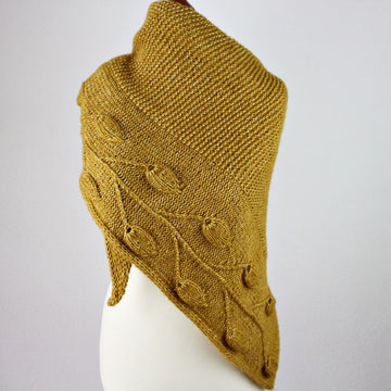 Golden Leaves Shawl