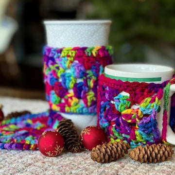 Granny's Cozy and Coaster Set