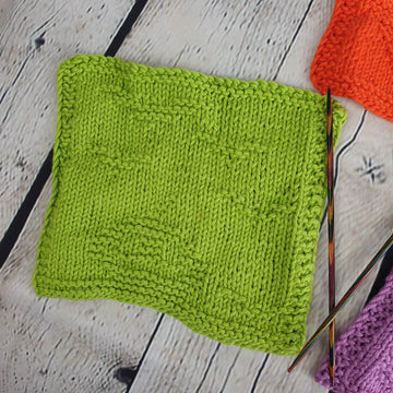 Halloween knitted Granny Squares