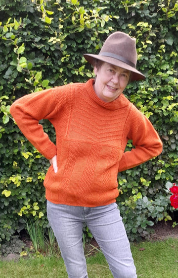 ASTRIDE, a woollen guernsey for ladies
