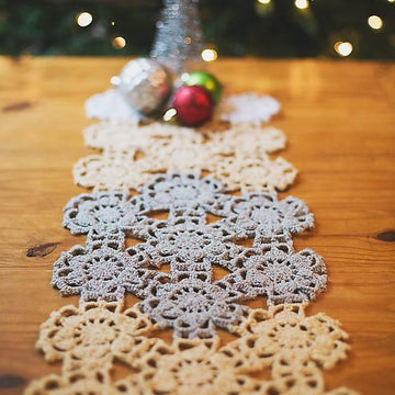 Fallen Snow Runner or Ornament