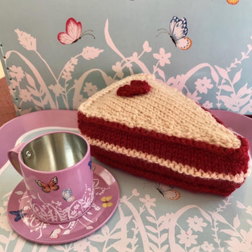 Red Velvet Cake Slice made in King Cole Big Value Chunky
