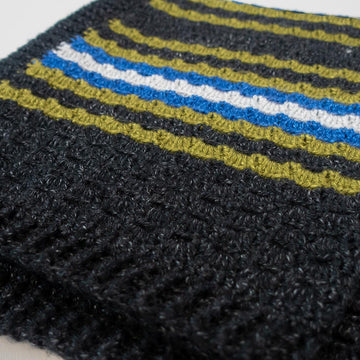 Irish Tides Boxed Block Stitch Crochet Blanket