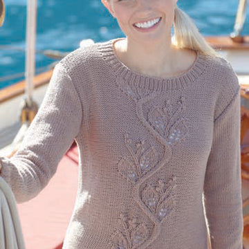 Woman's Sweater in Sirdar Cotton Rich Aran - 7271 - Downloadable PDF