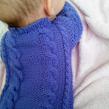Cozy Baby Cables Sweater