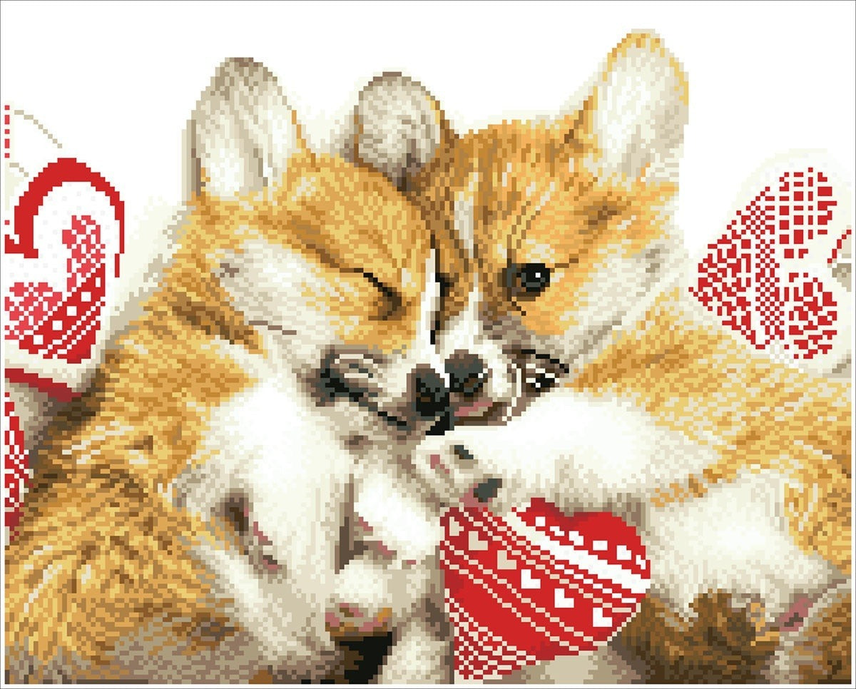 Needleart World Love Cuddles Diamond Painting Kit