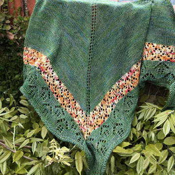 Land Mermaid shawl