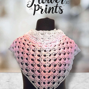Dreieckstuch Flower Prints