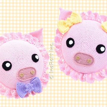 Pinky The Piggy Pillow