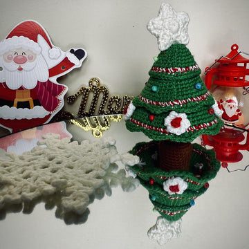 Christmas Tree and Snowflake Crochet Pattern PDF