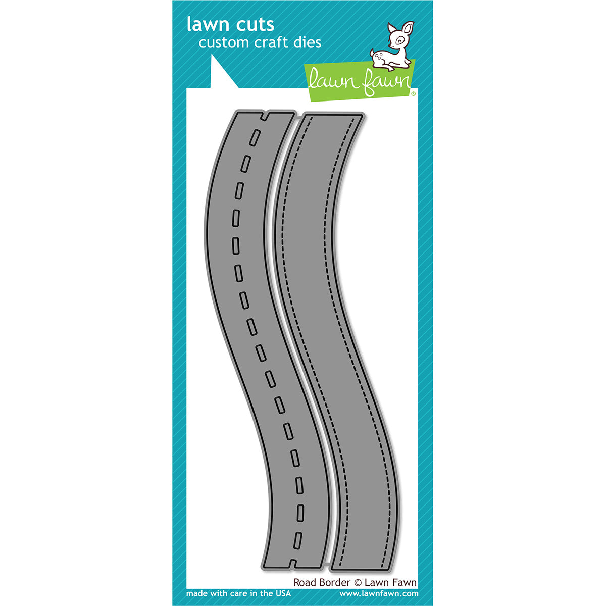 Lawn Fawn Lawn Cuts Custom Craft Die - Road Border