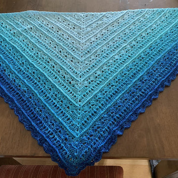 Dreieckstuch BLUE WONDER