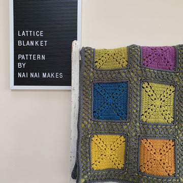 Nai Nai's Lattice Blanket