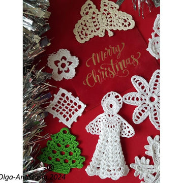 Christmas crochet decor 16
