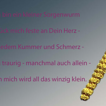 Häkelanleitung Sorgenwurm