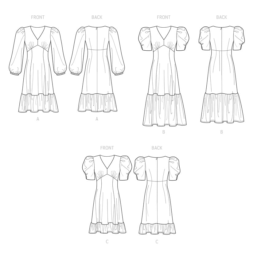 Simplicity Misses' Dress S9642 - Sewing Pattern