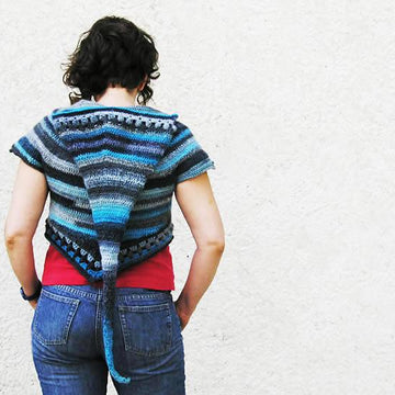 Bertille hooded bolero