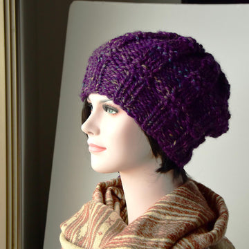 Violeta super quick chunky knit hat