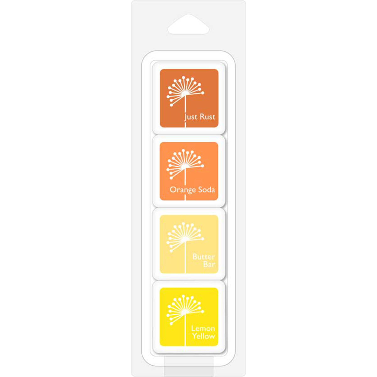 Hero Arts Dye Ink Cubes 4/Pkg - Morning Glory